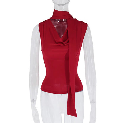Top feminino V